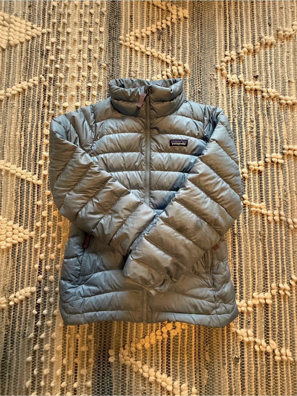 Patagonia Kids Slate Blue Lightweight Puffer Jacket